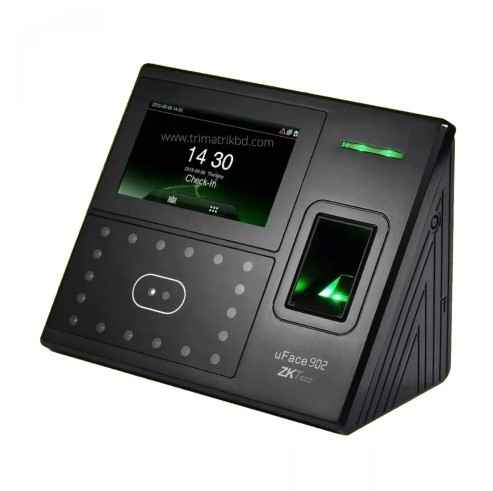 ZKTeco uFace902 Face & Fingerprint Time Attendance with Access Control System