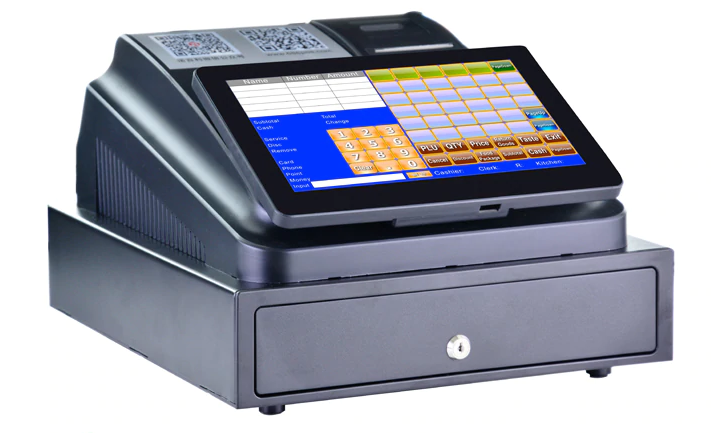 Buy ECR Cash Register Machine For Restaurant Or Retail Store at cheap price